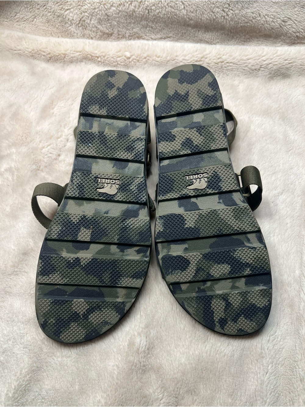 Sorel Torpeda Carly Nori Camo Gladiator Sandals size 7 - Picture 3 of 6